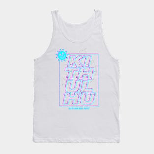 Glitchy Summer Vibes Tank Top